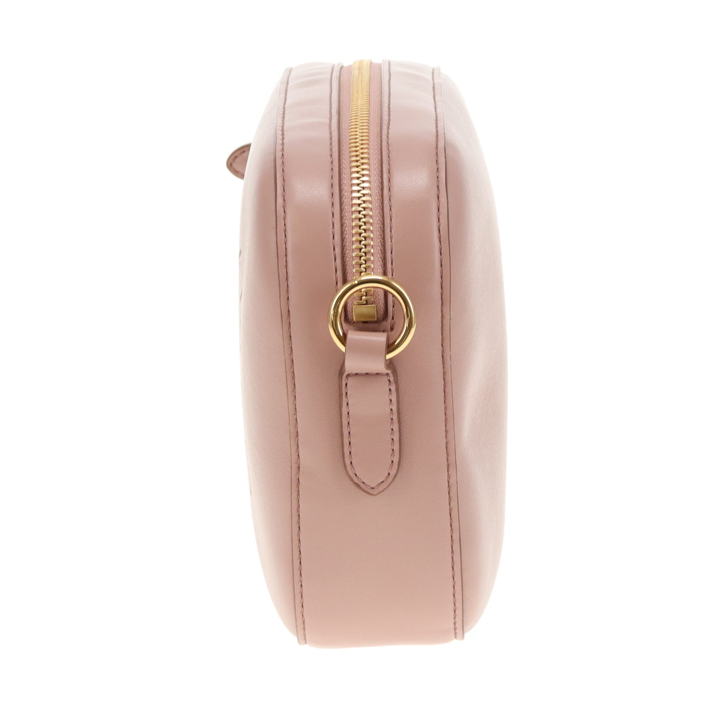 Stella McCartney Logo Camera Bag Lavander Faux Leather