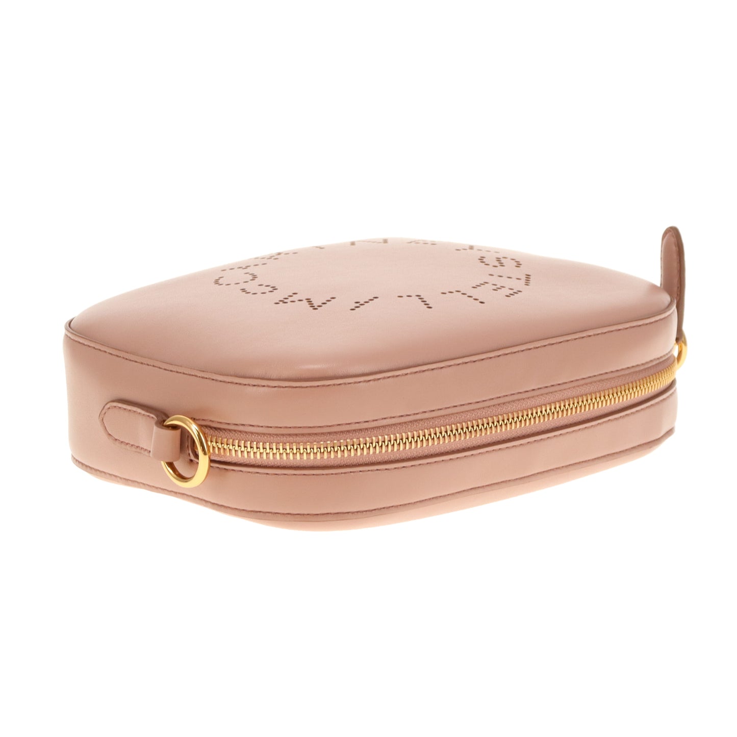 Stella McCartney Logo Camera Bag Lavander Faux Leather