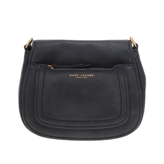 Marc Jacobs Empire City Saddle Bag Black GHW