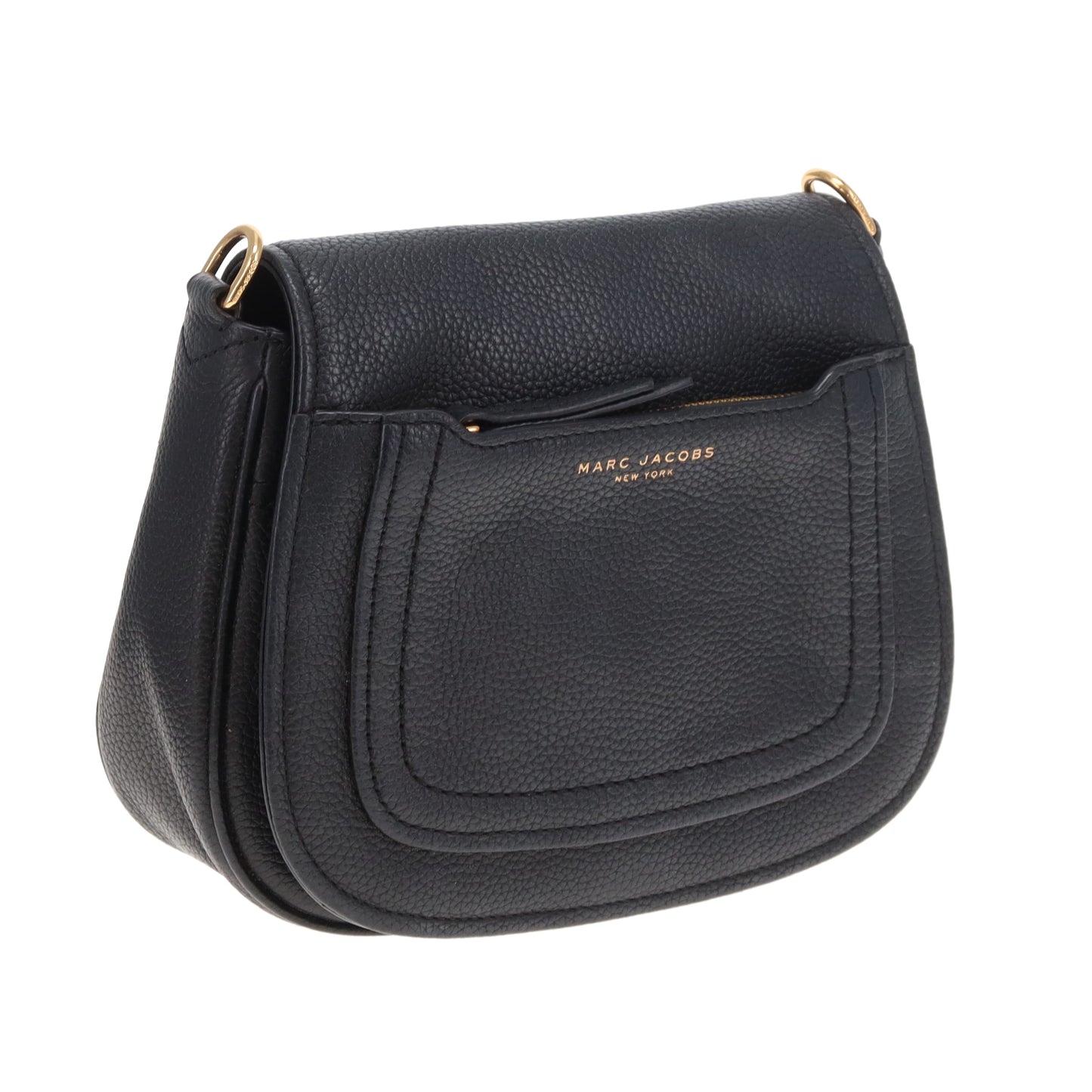 Marc Jacobs Empire City Saddle Bag Black GHW