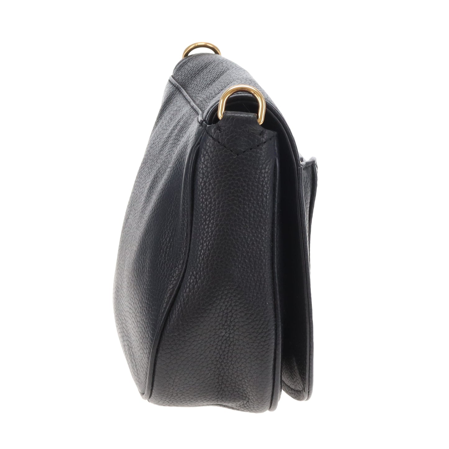 Marc Jacobs Empire City Saddle Bag Black GHW