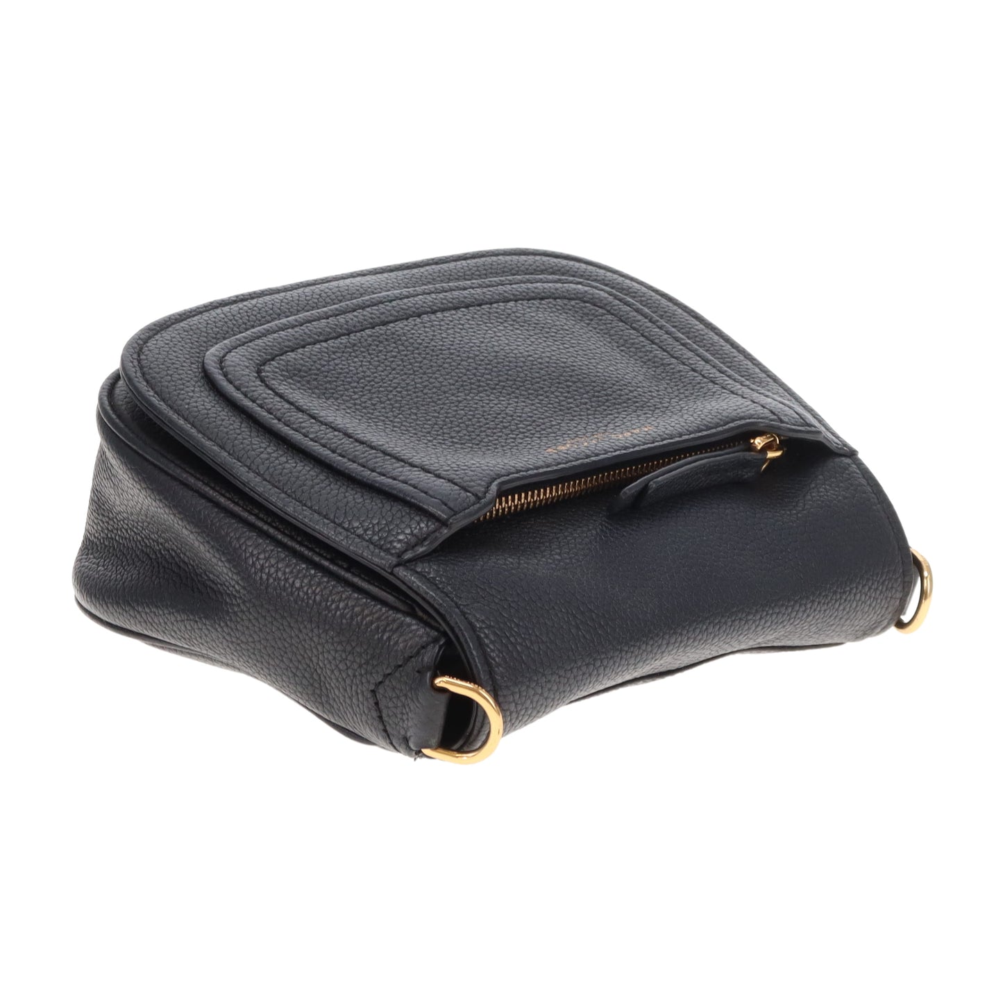 Marc Jacobs Empire City Saddle Bag Black GHW