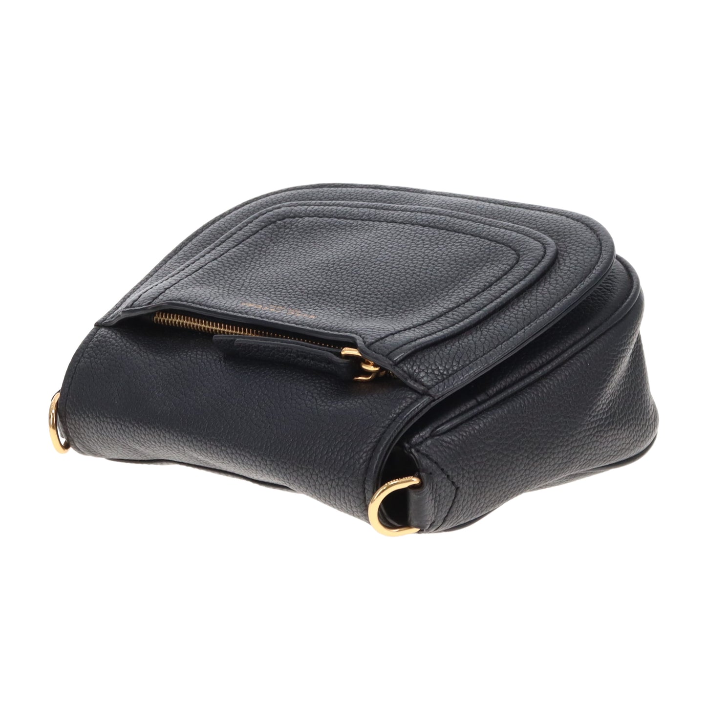 Marc Jacobs Empire City Saddle Bag Black GHW