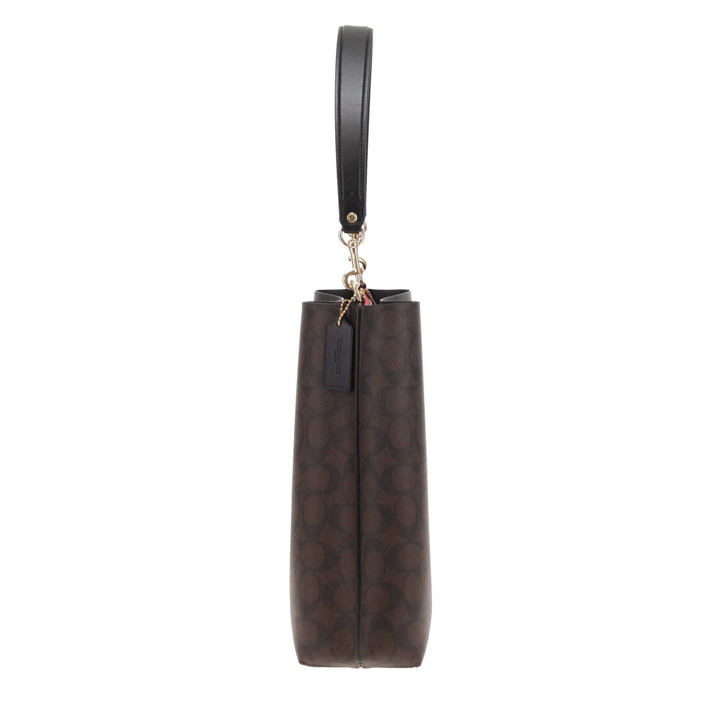 Coach Mollie Bucket Bag Brown Signature Canvas