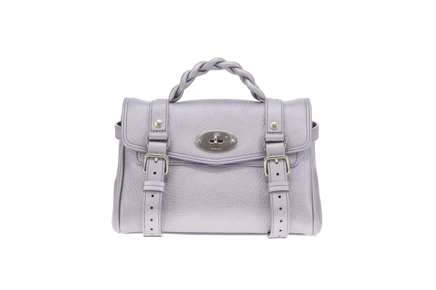 Mulberry Alexa Mini Metallic Lilac Haze