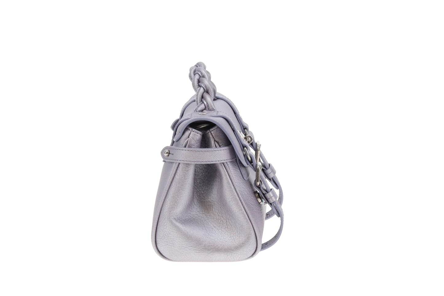 Mulberry Alexa Mini Metallic Lilac Haze
