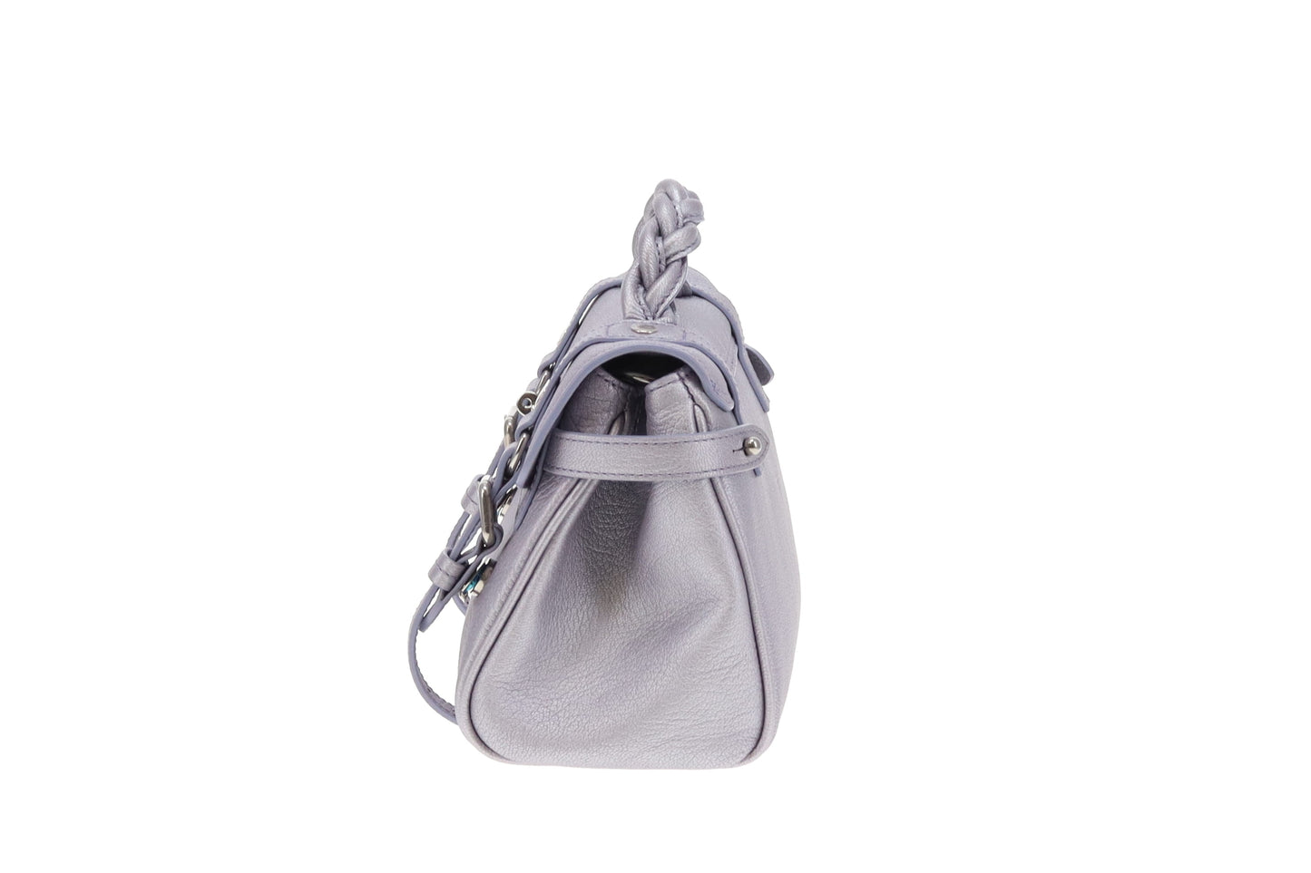 Mulberry Alexa Mini Metallic Lilac Haze