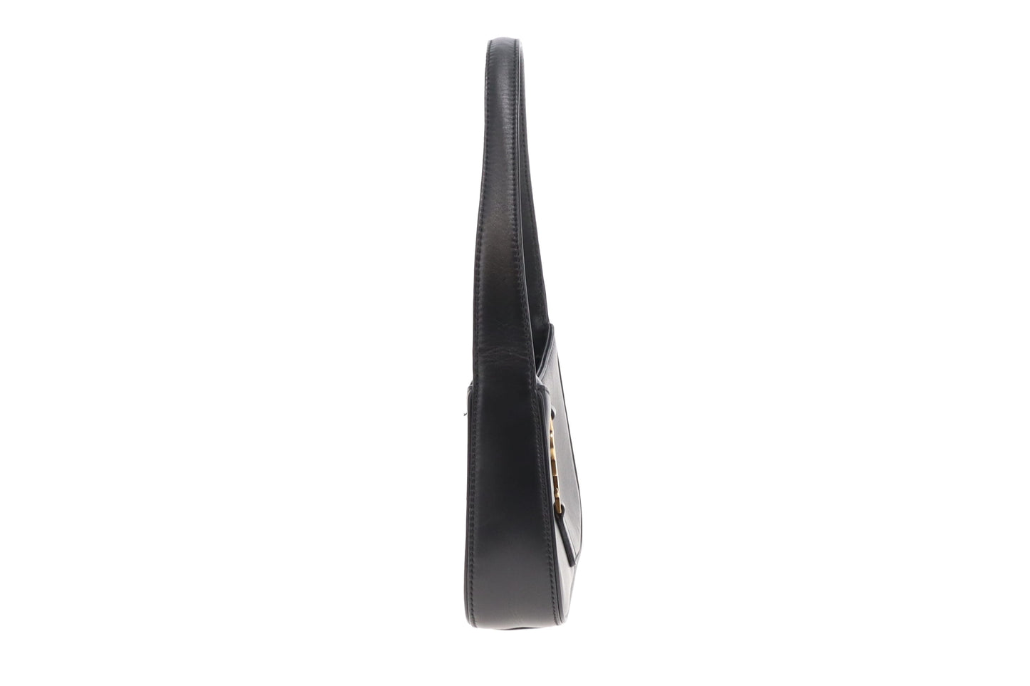 Saint Laurent Le 5 a 7 Mini Black Smooth Leather GHW