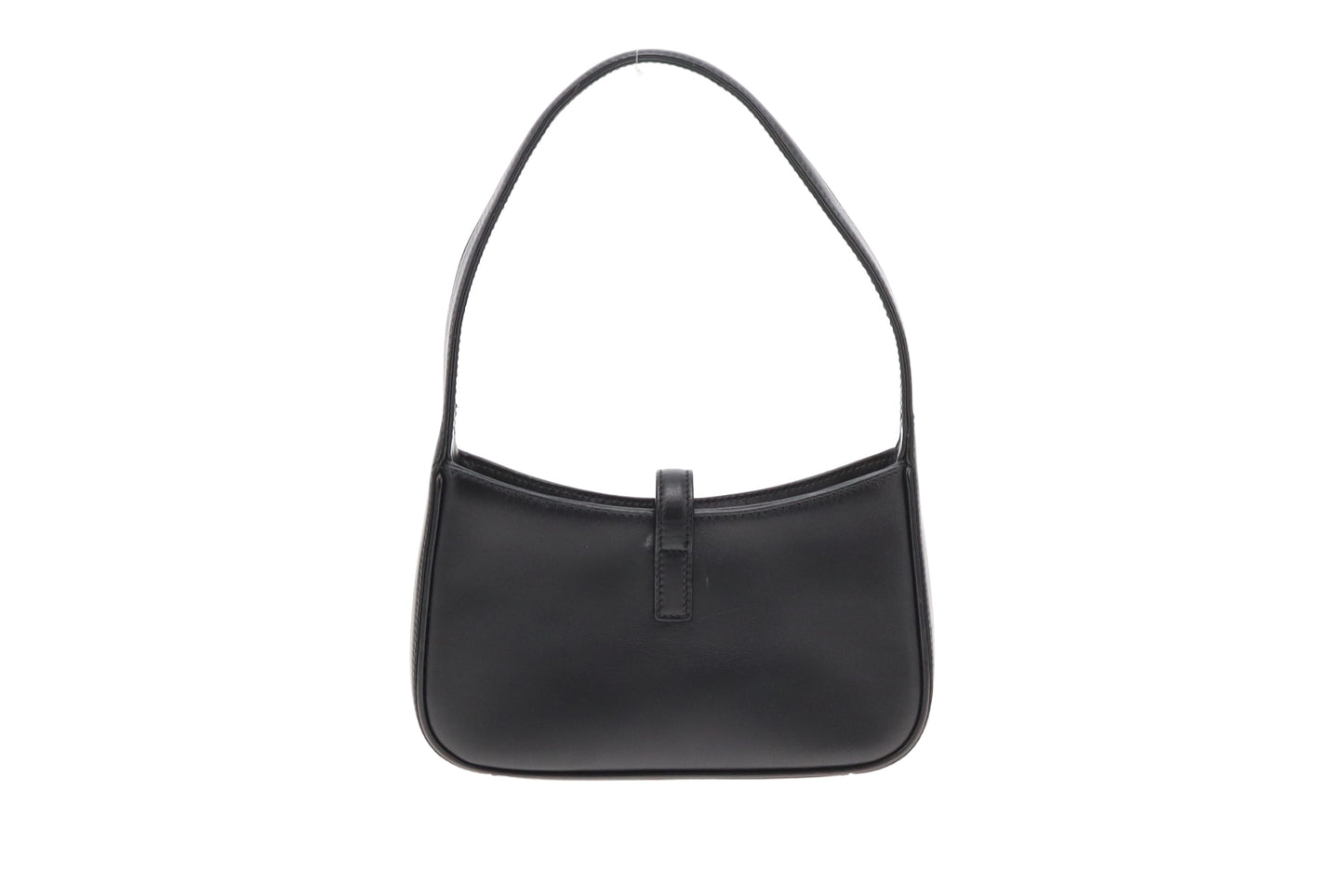 Saint Laurent Le 5 a 7 Mini Black Smooth Leather GHW