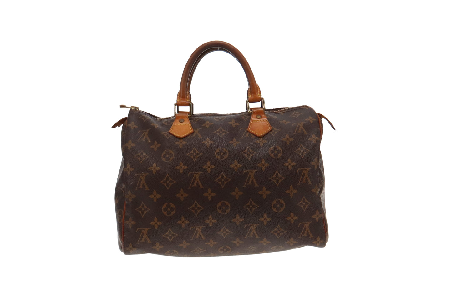 Louis Vuitton Monogram Vintage Speedy Bag 30 Brown