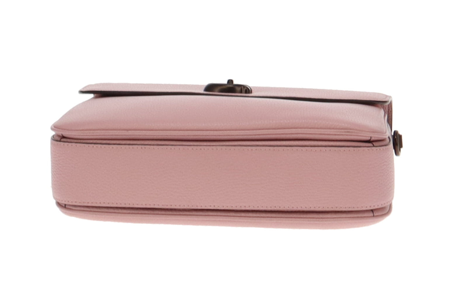 Coach Pale Pink Grained Leather Cassie Crossbody