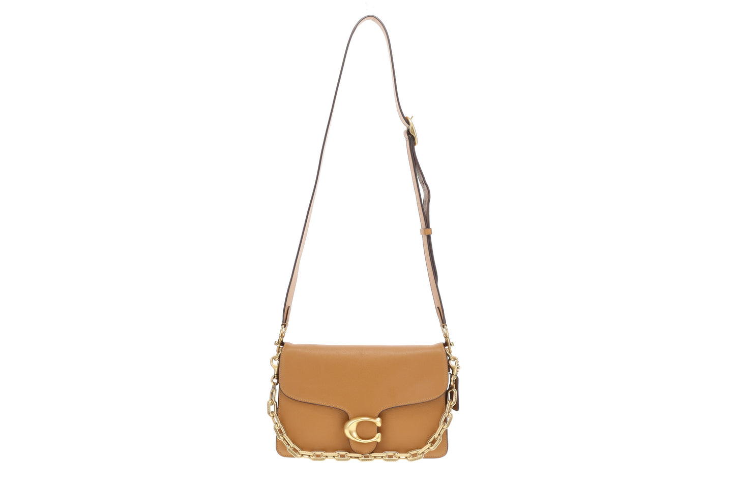 Coach Tabby Chain Honey Brown