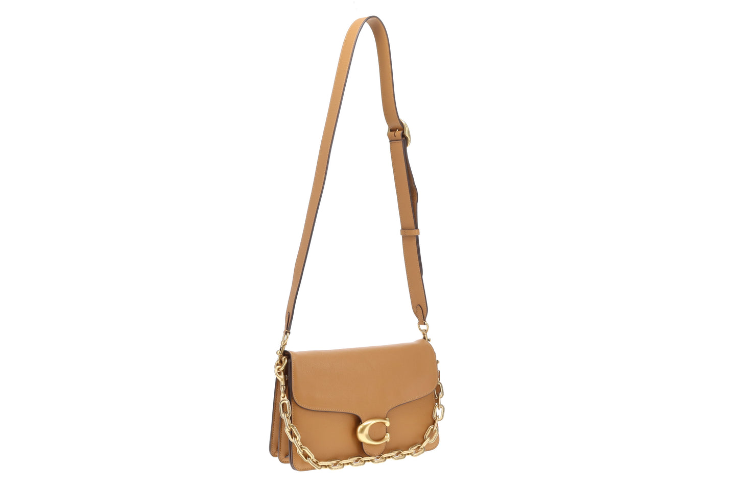 Coach Tabby Chain Honey Brown