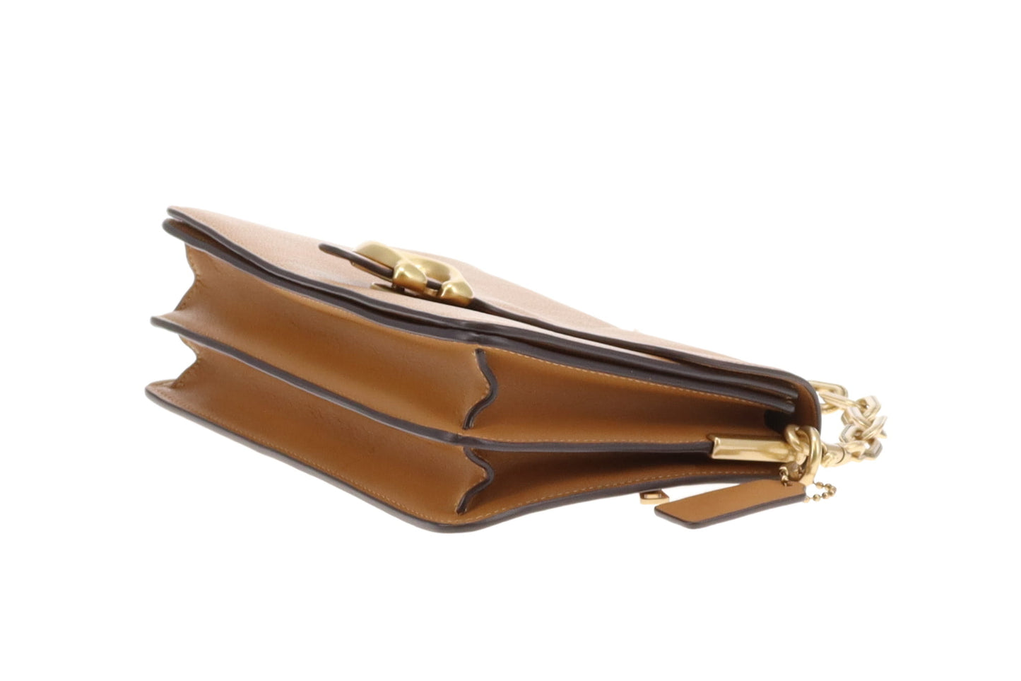 Coach Tabby Chain Honey Brown