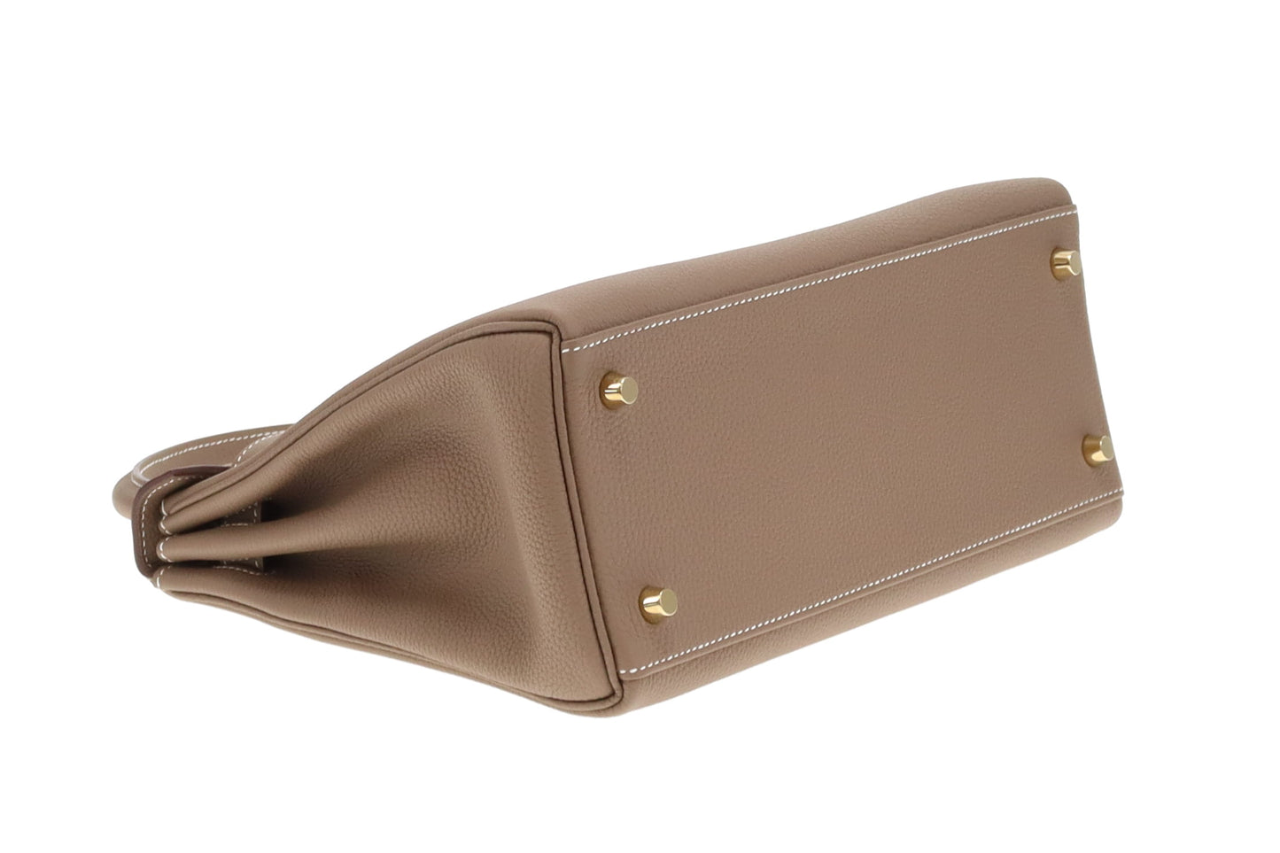 Hermes Kelly 28 Etoupe Togo Leather 2022 Full Set