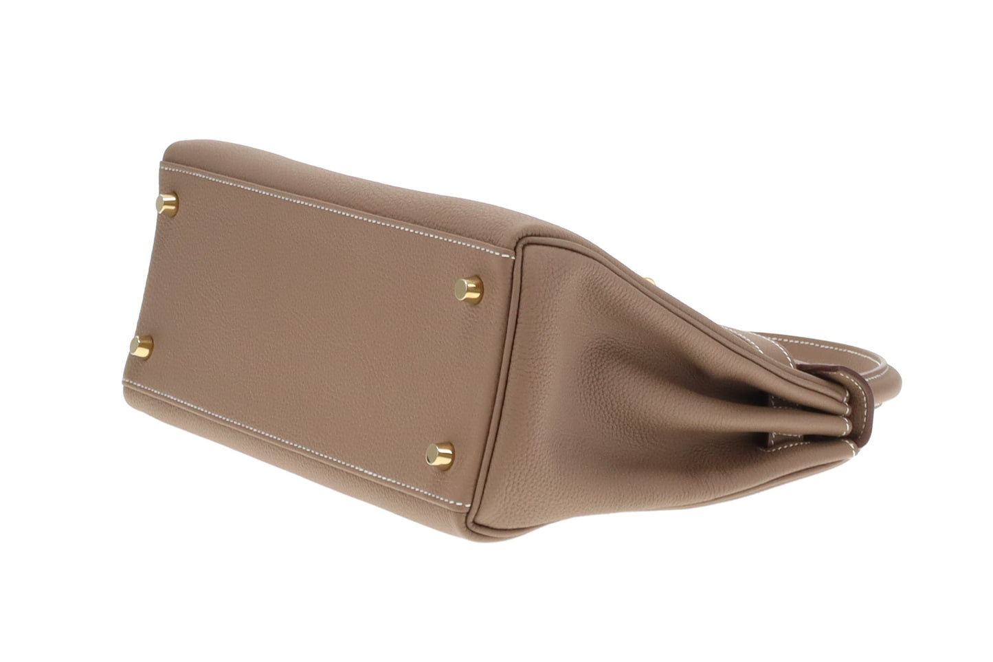 Hermes Kelly 28 Etoupe Togo Leather 2022 Full Set