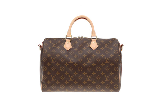 Louis Vuitton Speedy 35 Bandouliere Monogram (NFID)