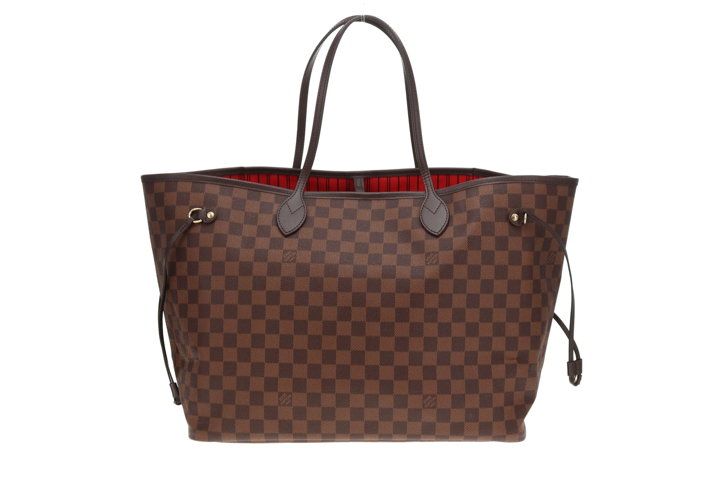 Louis Vuitton Neverfull GM with Pochette Classic Damier Ebene (NFID)