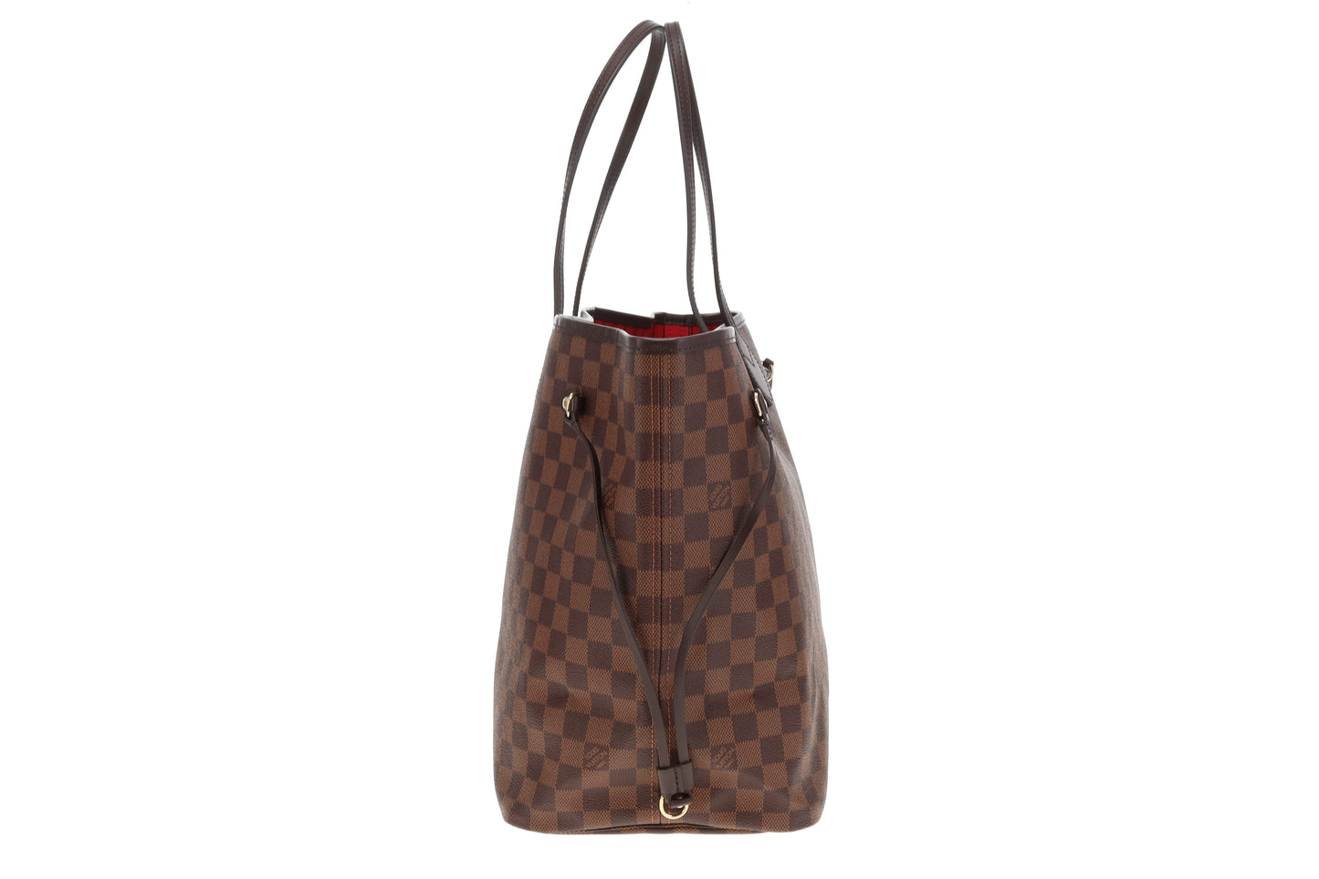 Louis Vuitton Neverfull GM with Pochette Classic Damier Ebene (NFID)