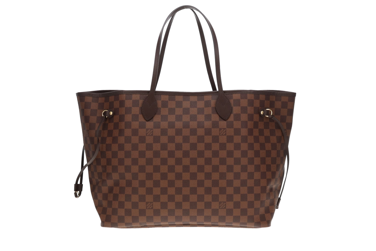 Louis Vuitton Neverfull GM with Pochette Classic Damier Ebene (NFID)