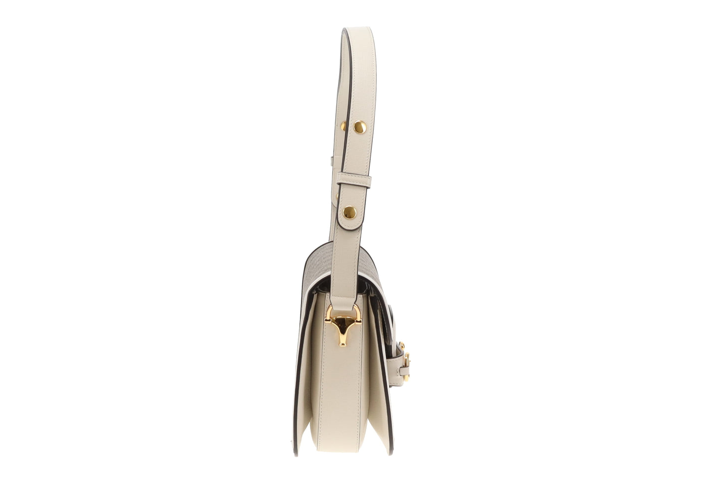 Gucci Horsebit 1955 Medium Shoulder Bag Ivory