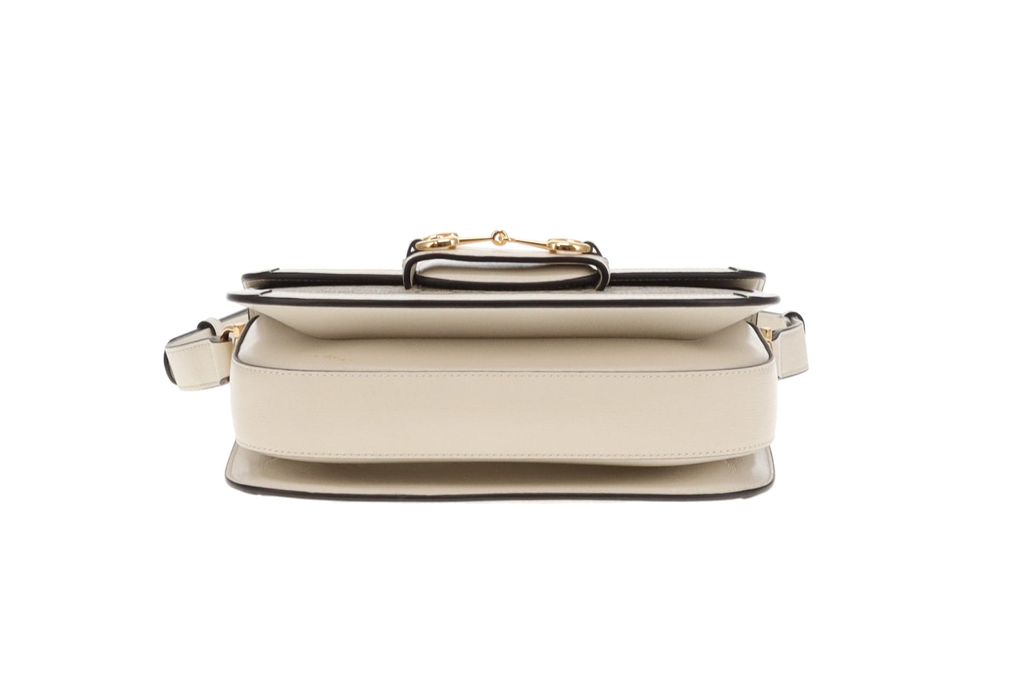Gucci Horsebit 1955 Medium Shoulder Bag Ivory
