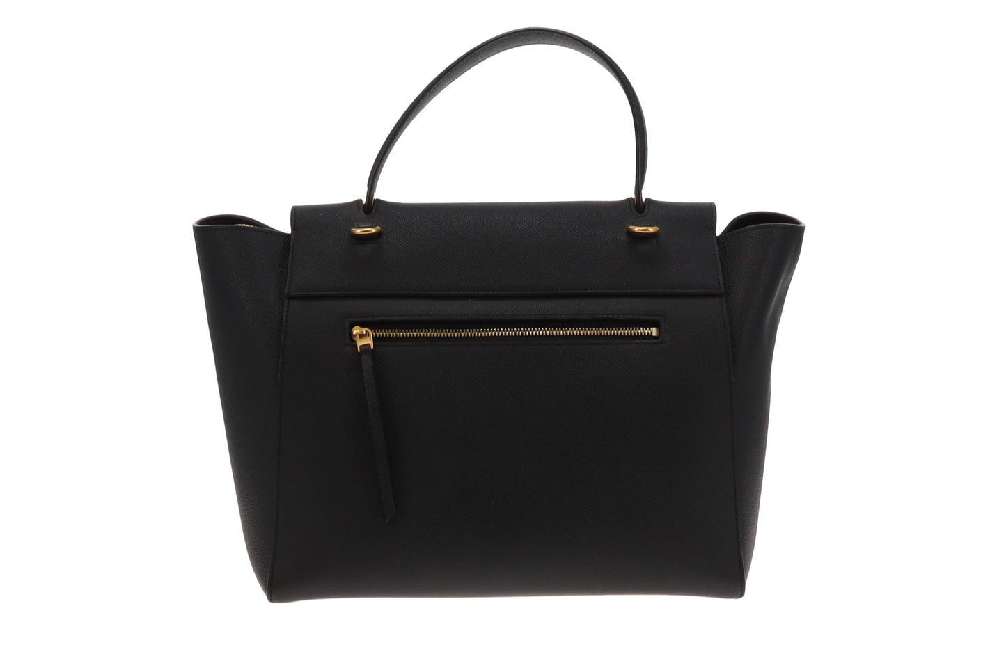 Celine Black Grained Calfskin Mini Belt Bag
