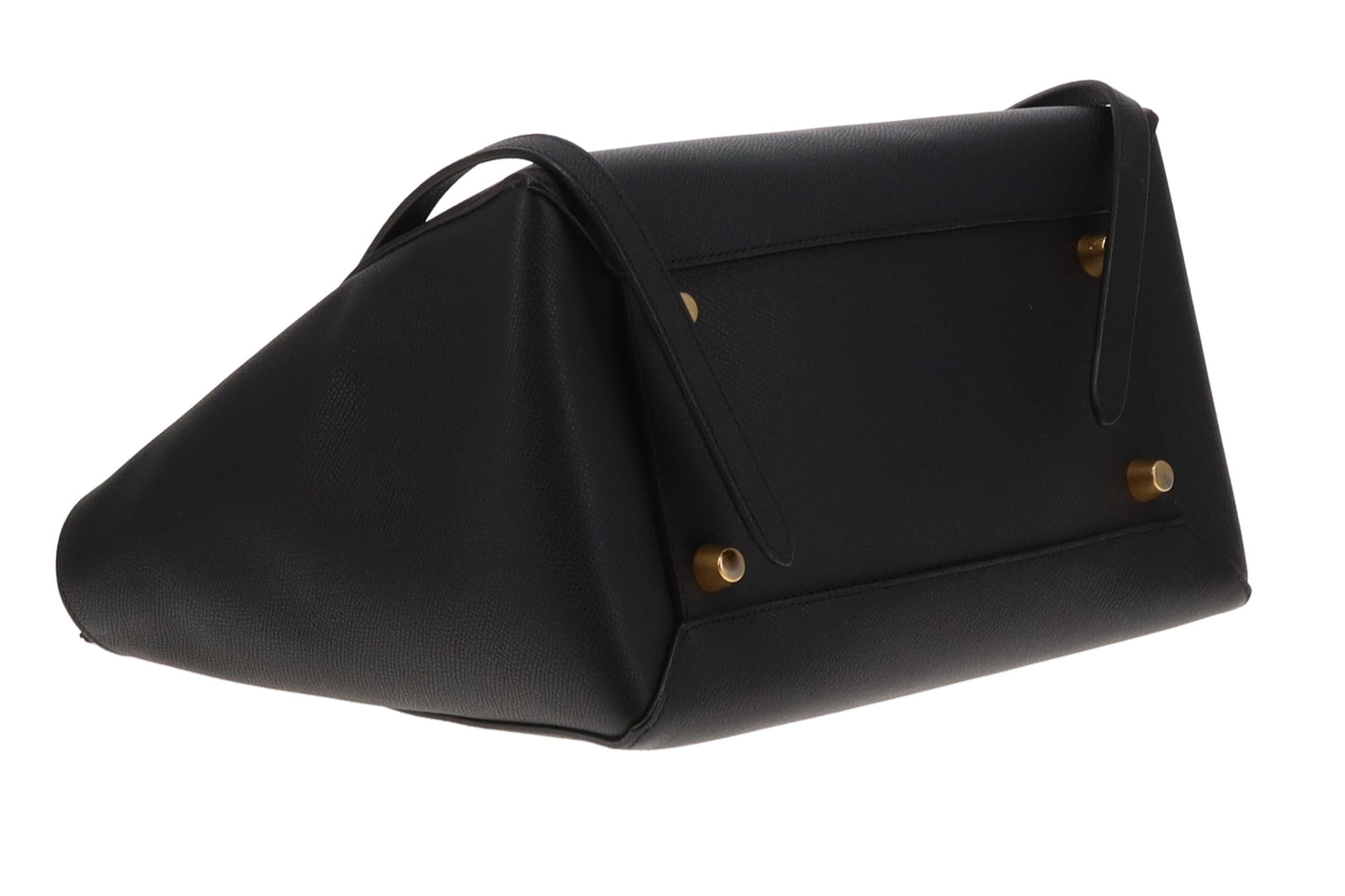 Celine Black Grained Calfskin Mini Belt Bag
