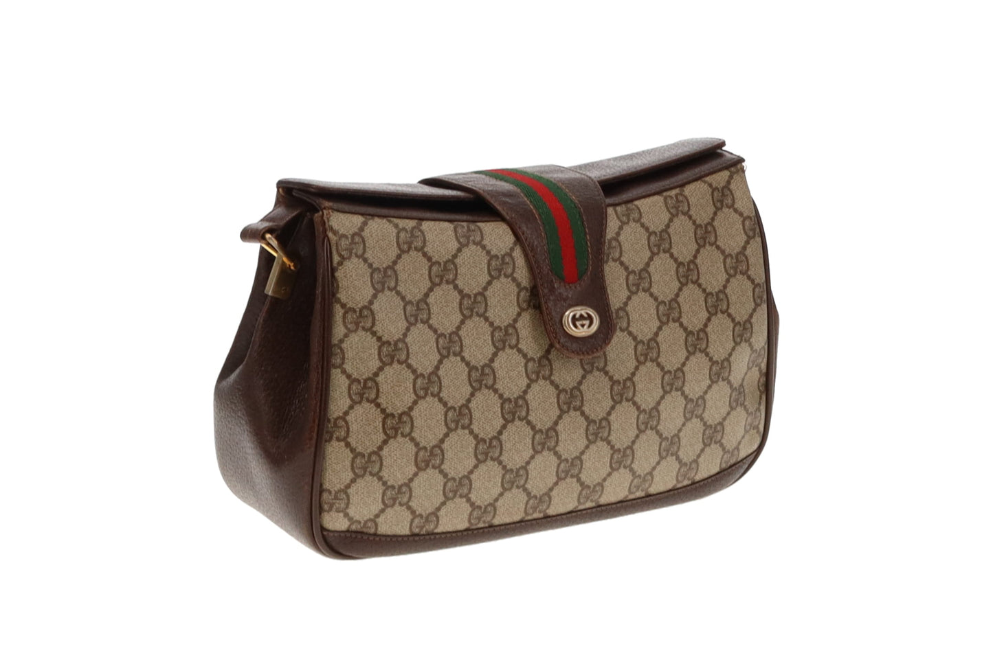 Gucci Vintage Supreme Sherry Line Messenger Bag