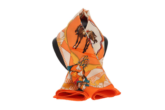 Hermes Feria de Sevilla Scarf  90x90cm 100% Silk