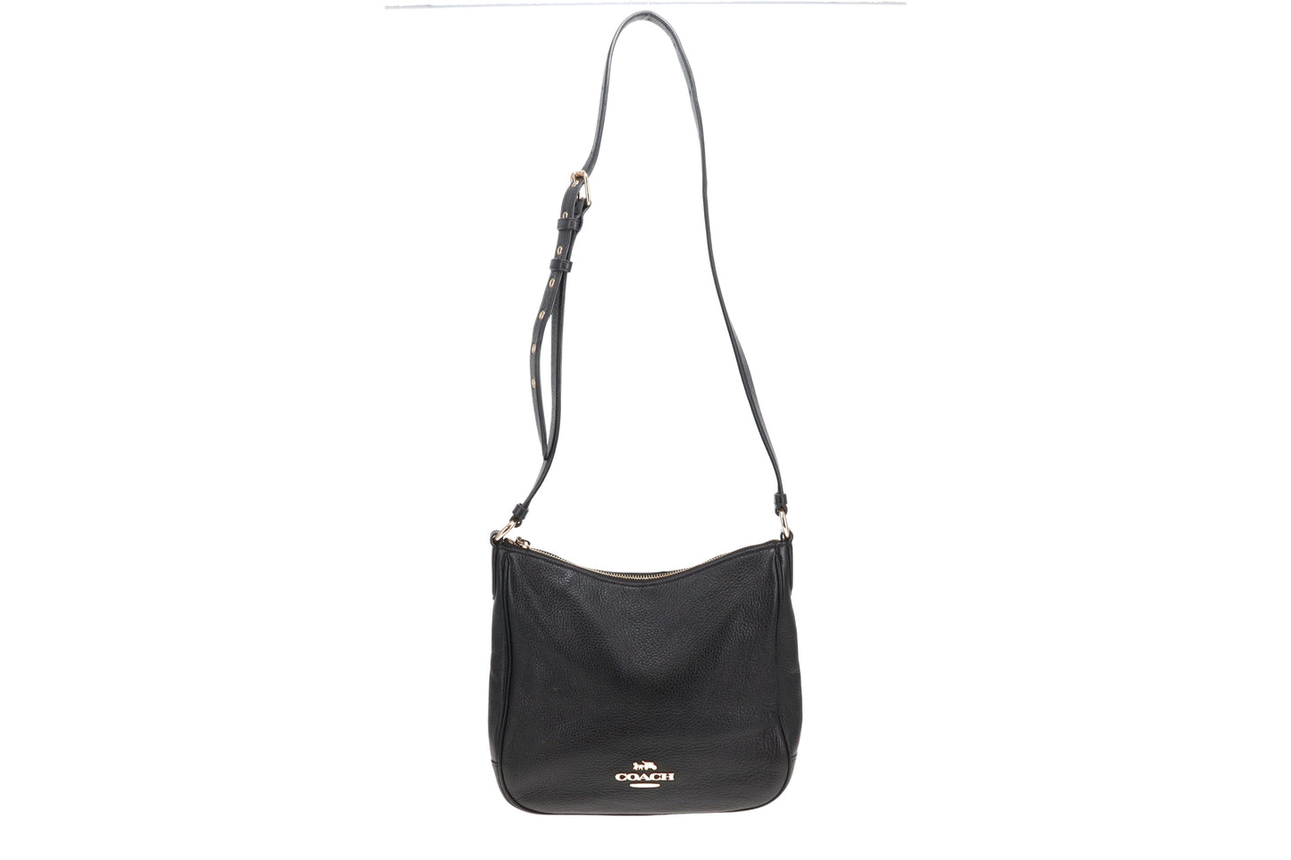 Coach Ellie File Bag Black Crossbody