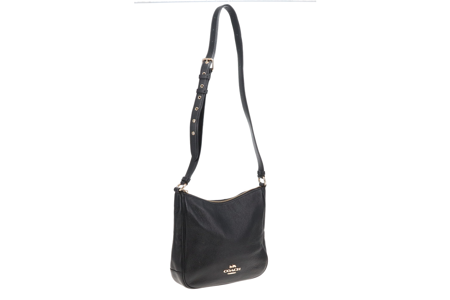 Coach Ellie File Bag Black Crossbody