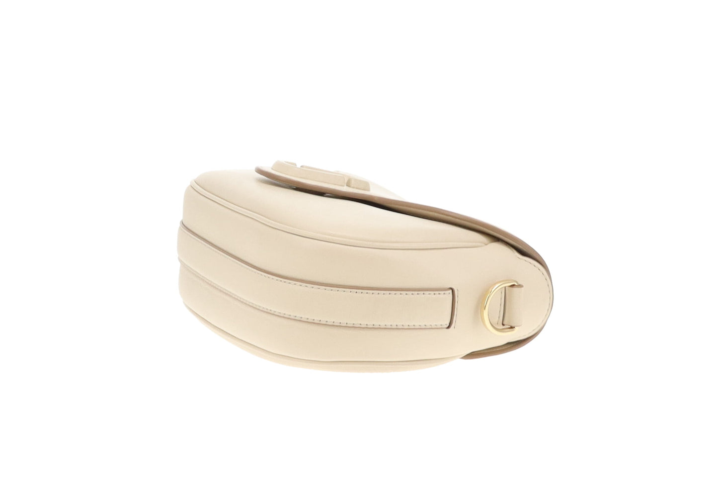 Marc Jacobs The Covered J Mark Saddle Bag Cloud White