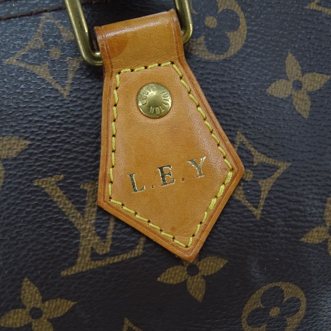 Louis Vuitton Speedy 30 Monogram (hotstamped LEY)