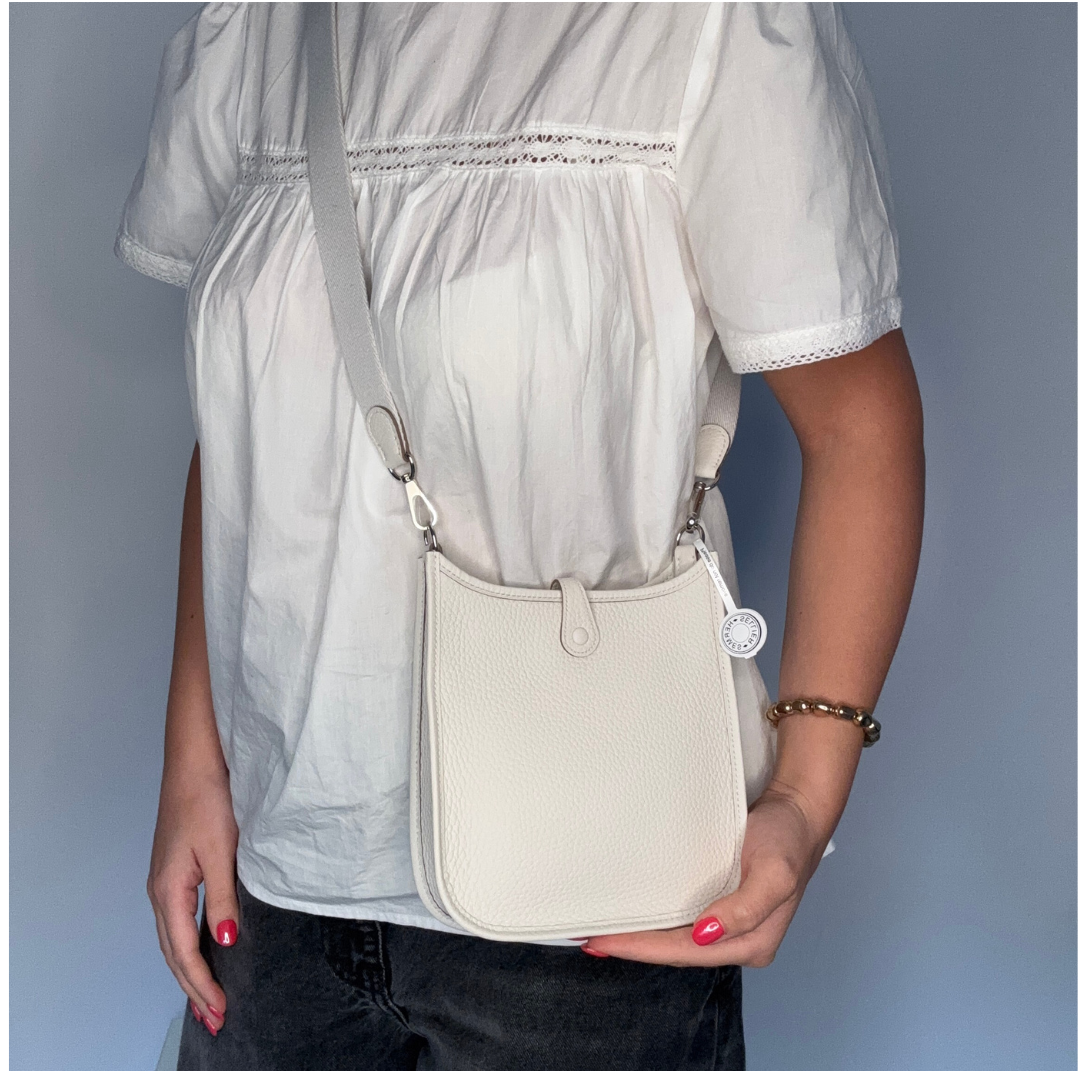 Hermes Evelyne TPM Gris Pale Clemence Leather 2024