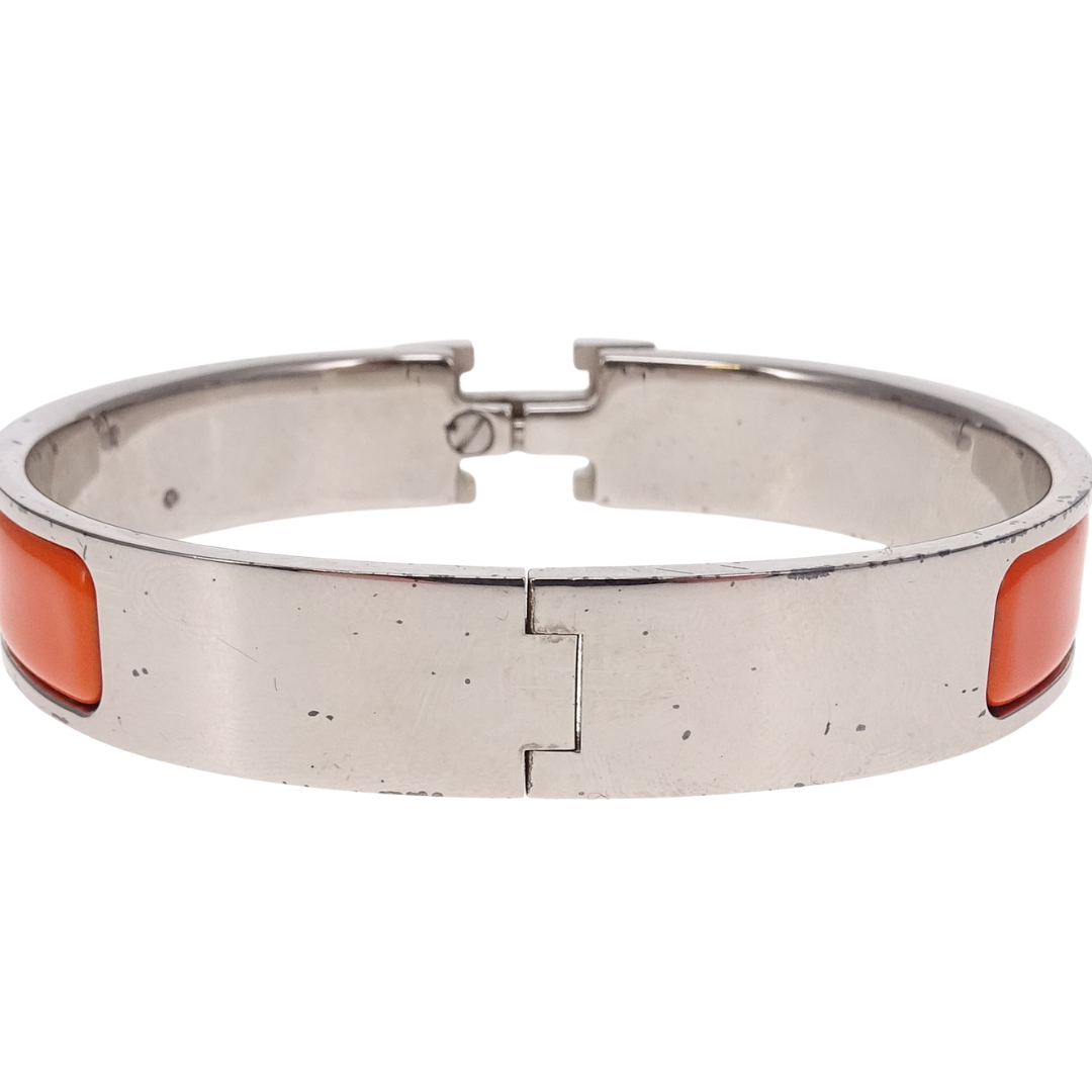 Hermes Clic H Orange PHW PM