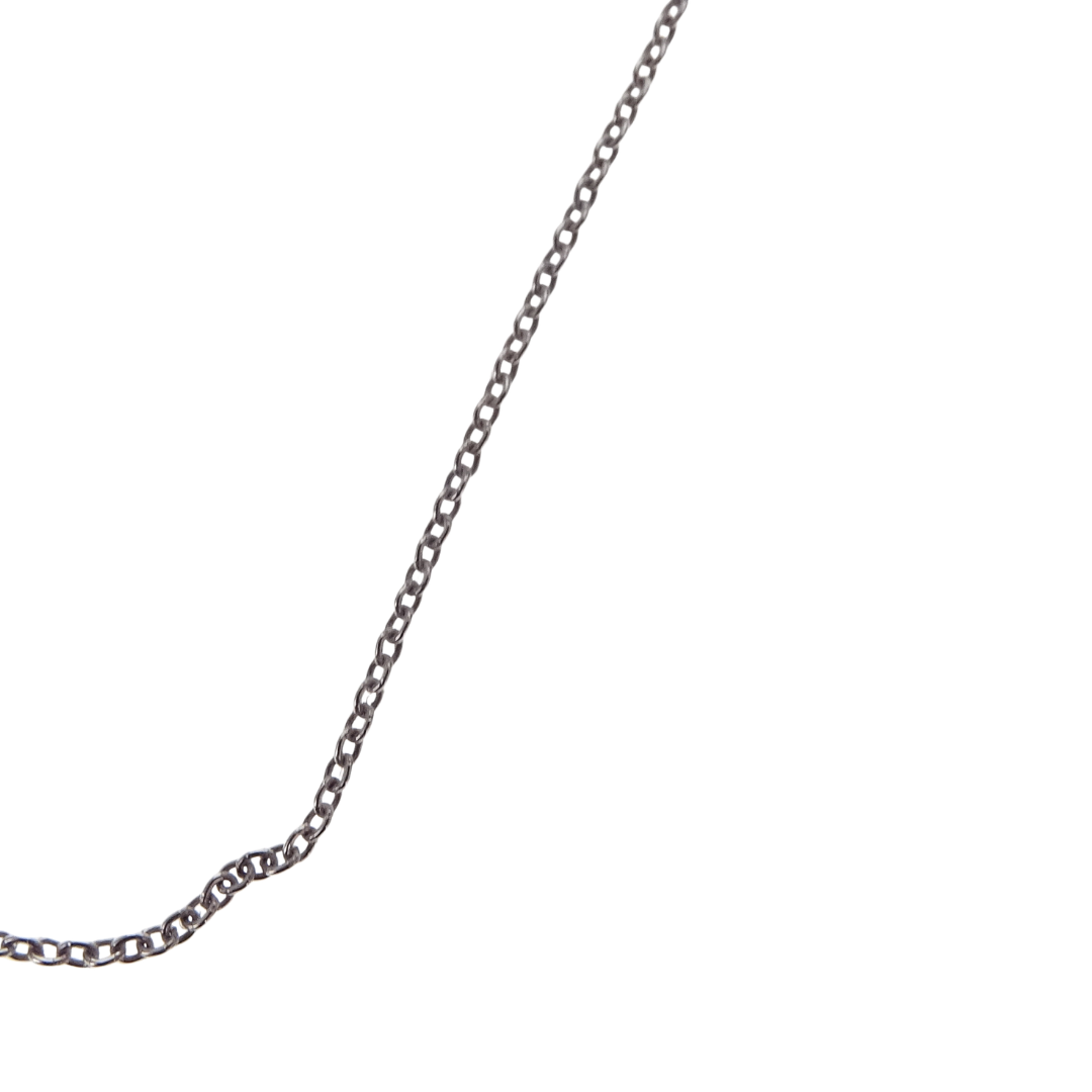 Tiffany & Co Large Key Pendant On Chain Sterling Silver 925