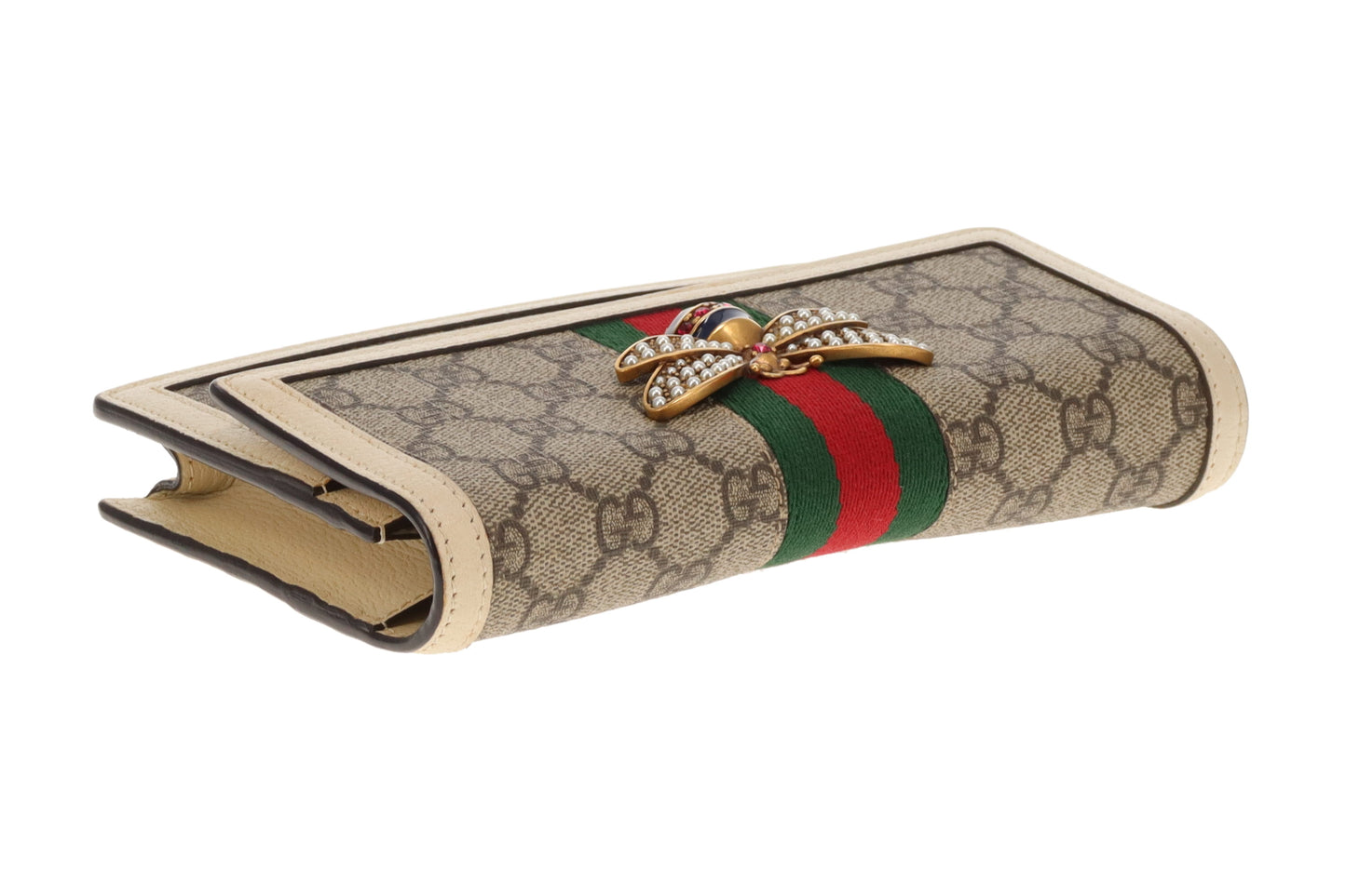 Gucci Queen Margaret Wallet On Chain GG Supreme