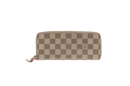 Louis Vuitton Clemence Wallet Damier Azur GI2117