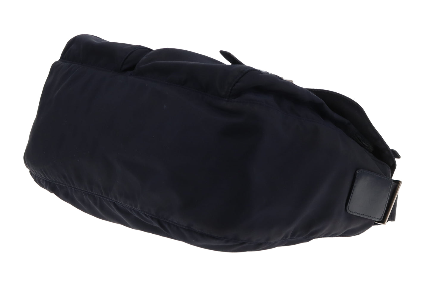 Prada Nylon Twin Pocket Messenger Bag Navy