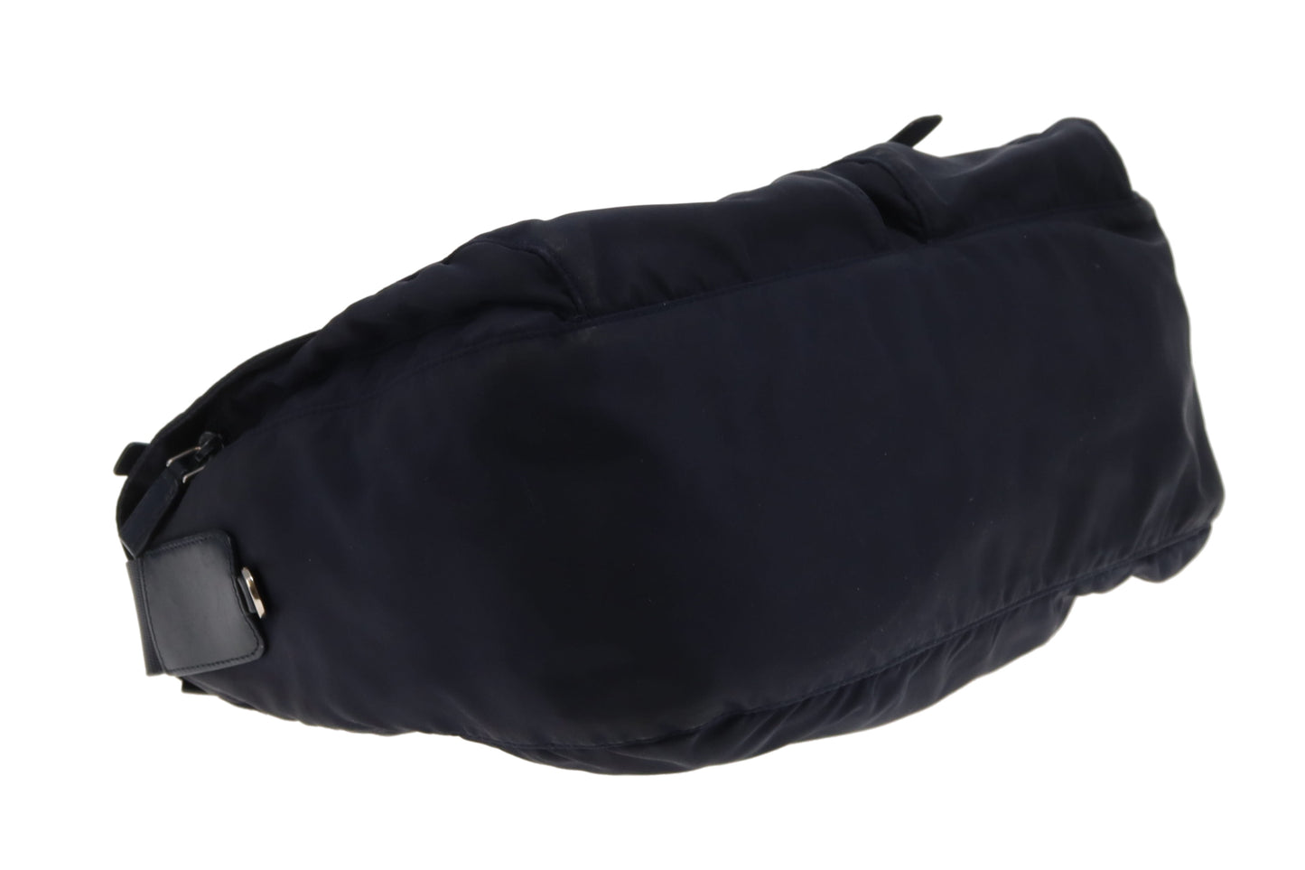 Prada Nylon Twin Pocket Messenger Bag Navy