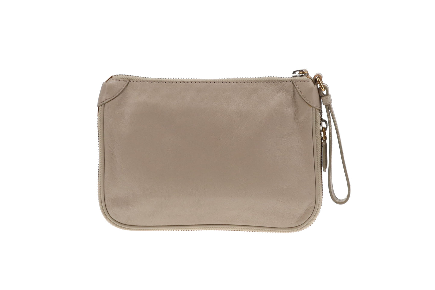 Marc By Marc Jacobs Washed Up Zip Clutch Uniform Taupe