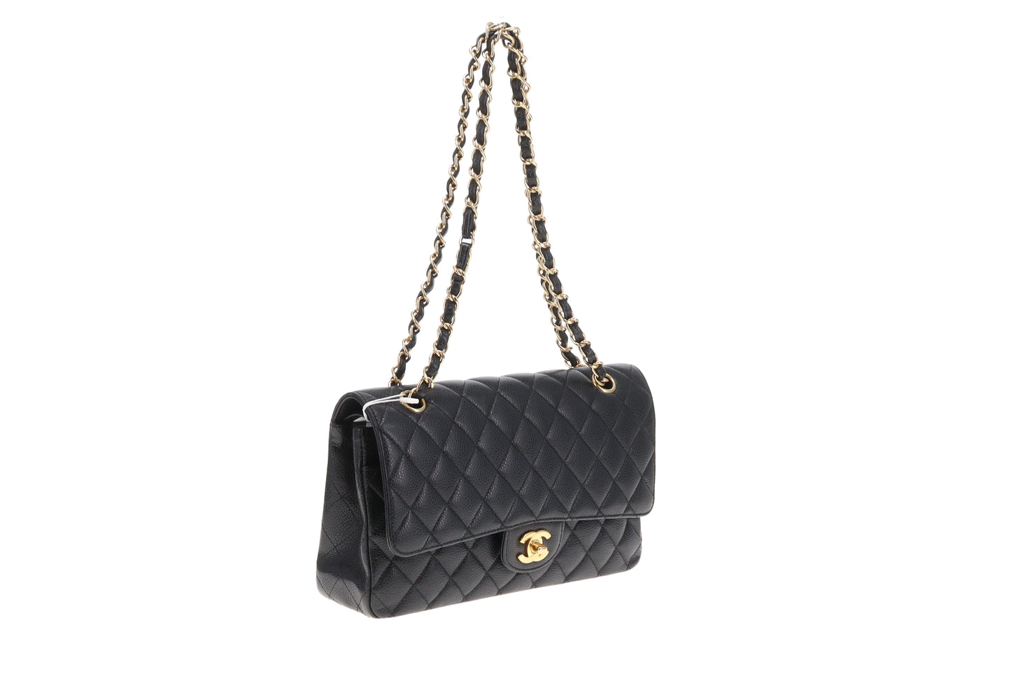 Chanel Classic Double Flap Medium Black Caviar GHW 2009/10