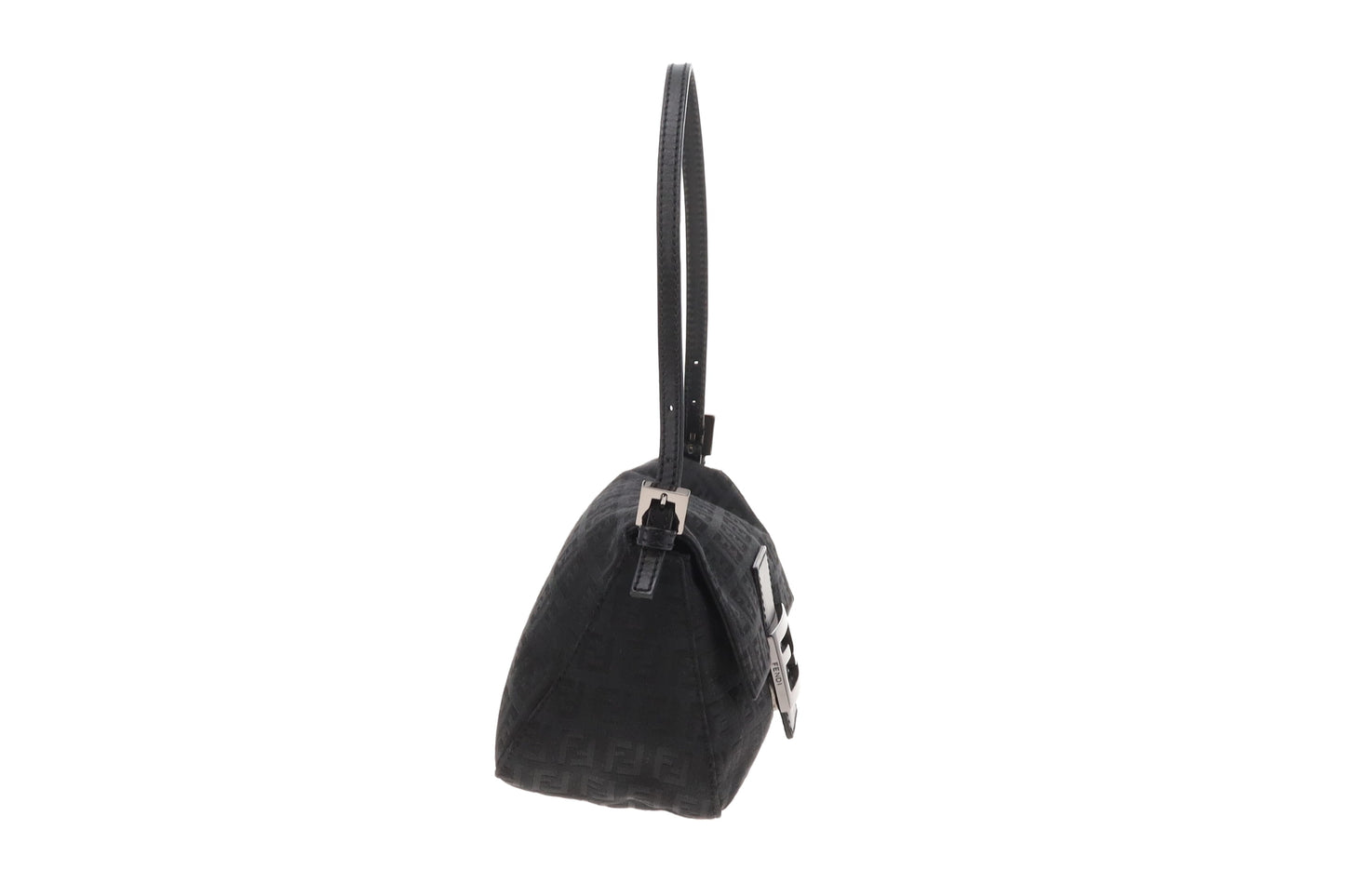 Fendi Mini Mamma Baguette Black Zucchino