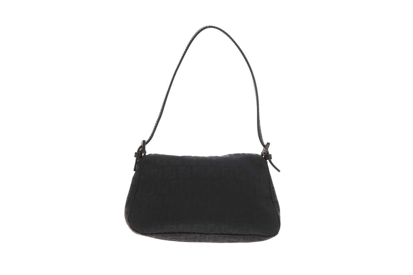 Fendi Mini Mamma Baguette Black Zucchino