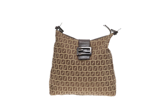 Fendi Messenger Beige/Brown Zucchino