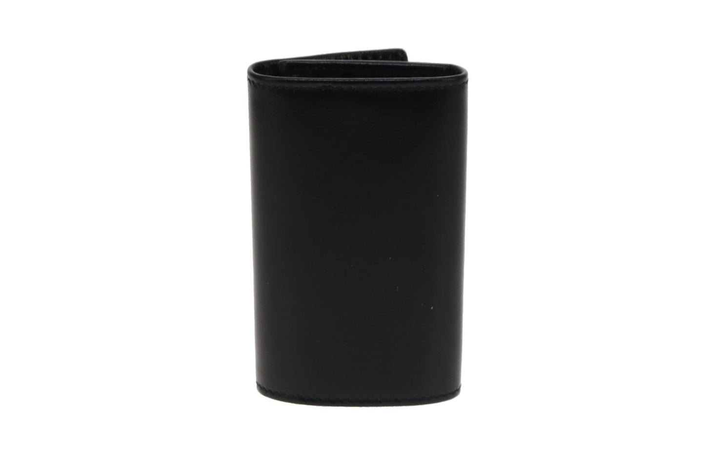 Gucci 6 Key Holder Black Leather SHW