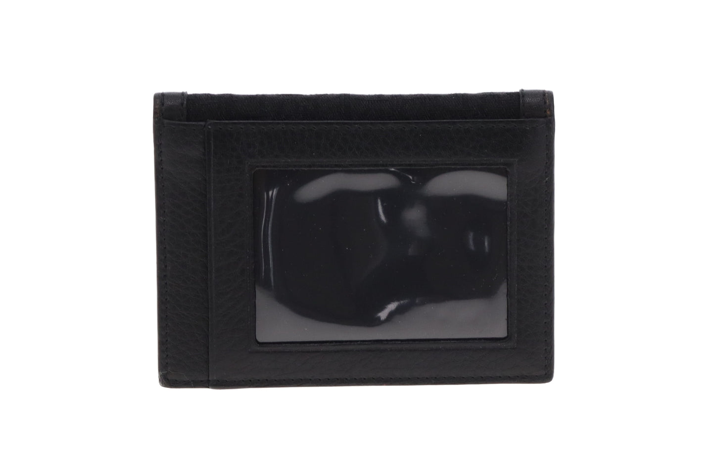 Dior Flap Card Holder Black Oblique