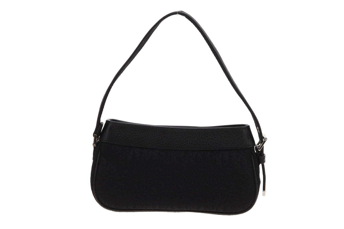 Dior Street Chic Shoulder Bag Black Oblique 2005