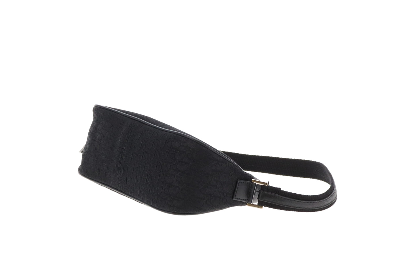 Dior Street Chic Shoulder Bag Black Oblique 2005